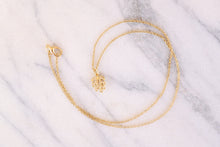 Load image into Gallery viewer, Gold Monstera Necklace