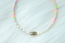Load image into Gallery viewer, Seashell sugar beaded anklet
