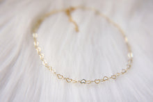 Load image into Gallery viewer, Golden Hearts Chain Choker Necklace