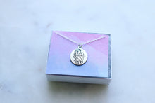 Load image into Gallery viewer, Mama &amp; Baby Hand Stamped Necklace