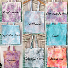 Load image into Gallery viewer, Set Yourself Free Tie Dye Reusable Tote Bag