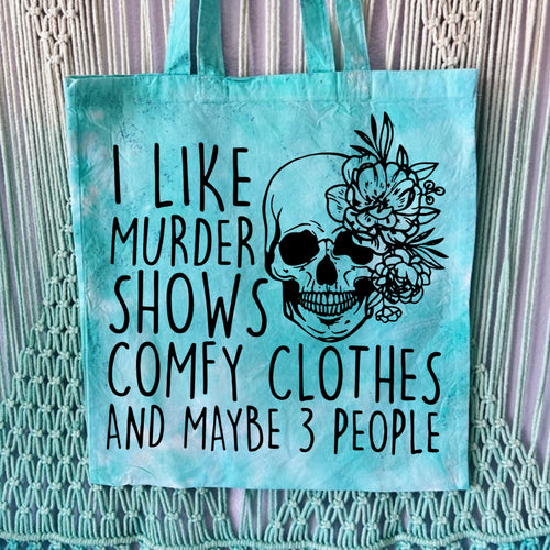 Murder Shows Tote Bag