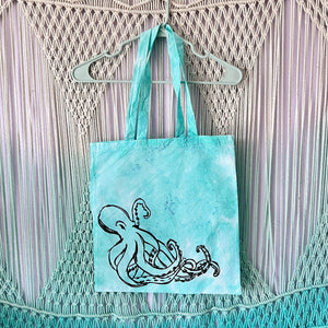 Octopus Reusable Grocery Tote Bag