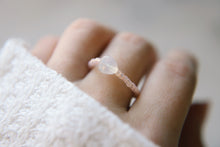 Load image into Gallery viewer, Pink Opal Seed Beaded Stretch Rings