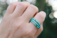 Load image into Gallery viewer, Laguna Seed Beaded Ring Set